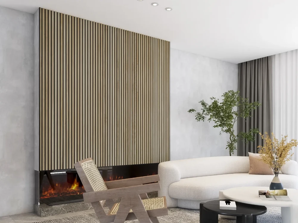 Modern metal edge trim
