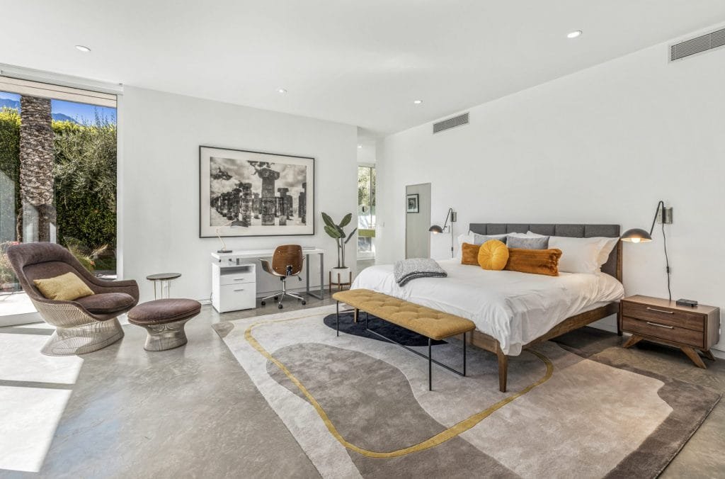 Contemporary bedroom by Decorilla designer, Sadie B.—Can AI replace interior designers