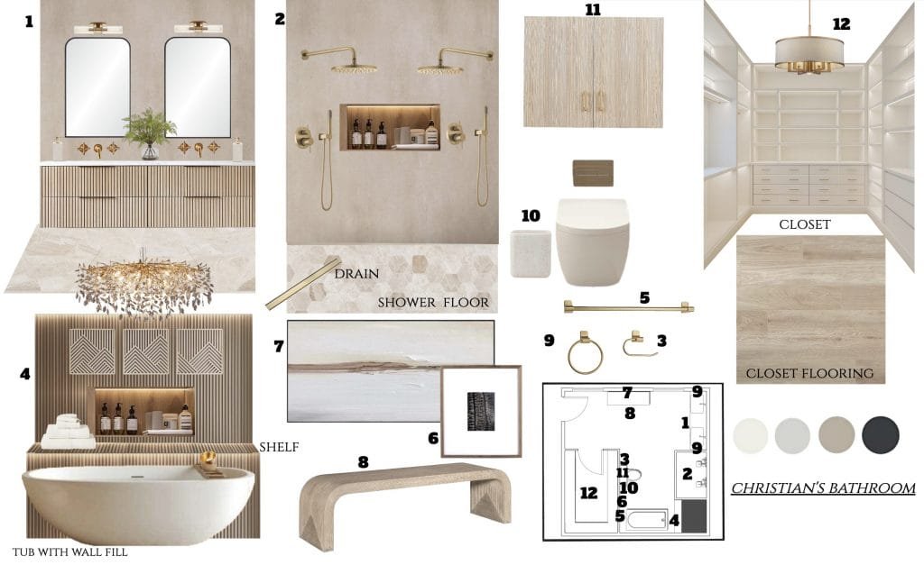 Preliminary proposal from Decorilla designer Kamila A.