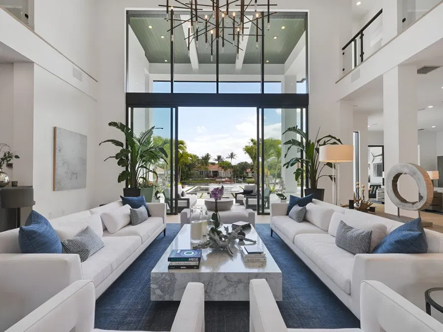how much does interior design cost? - contemporary living room by Decorilla designer, Judi M