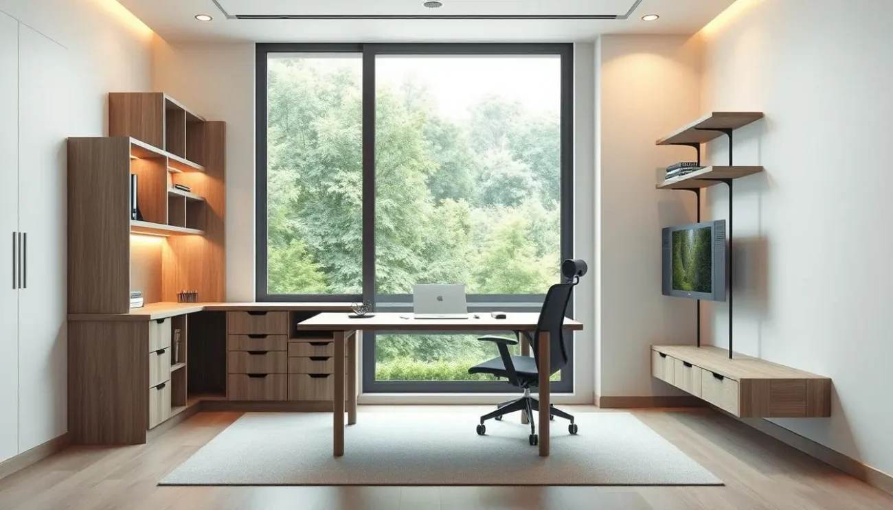 Multifunctional Furniture for Adaptive Spaces
