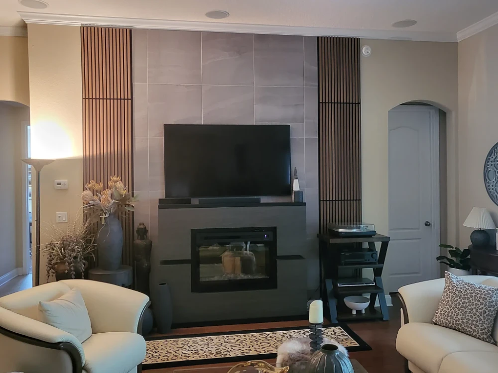 Bring warmth and character with wood veneer panels