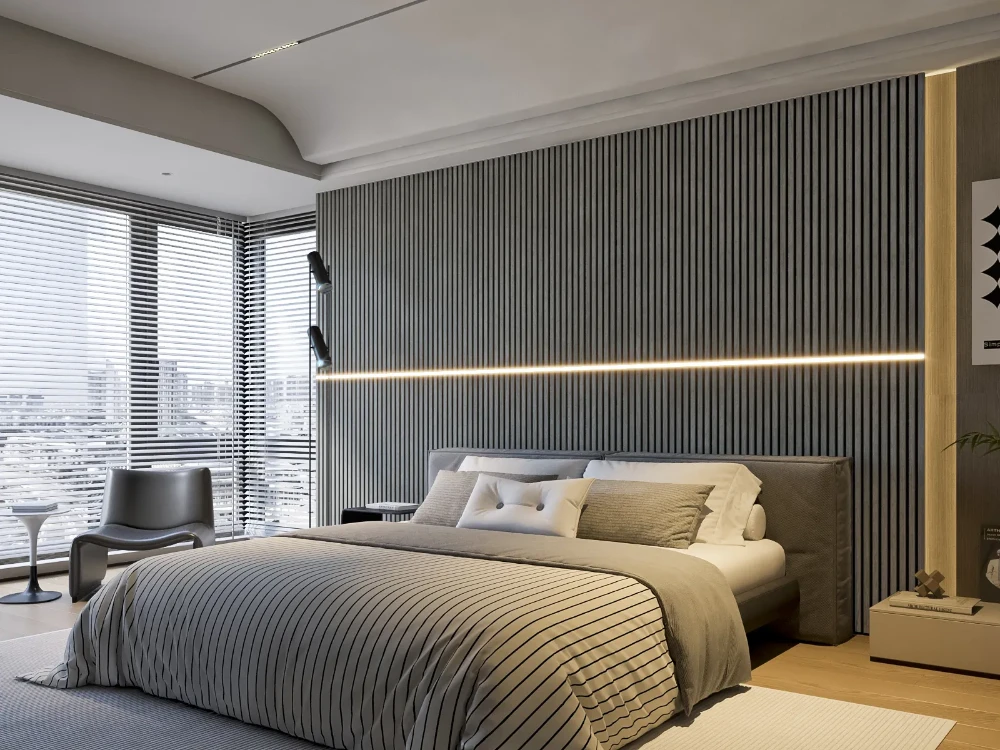 Easy DIY installation with veneer panels