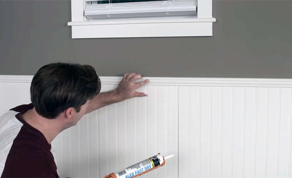 Use a level often during installation to keep panels straight and even.