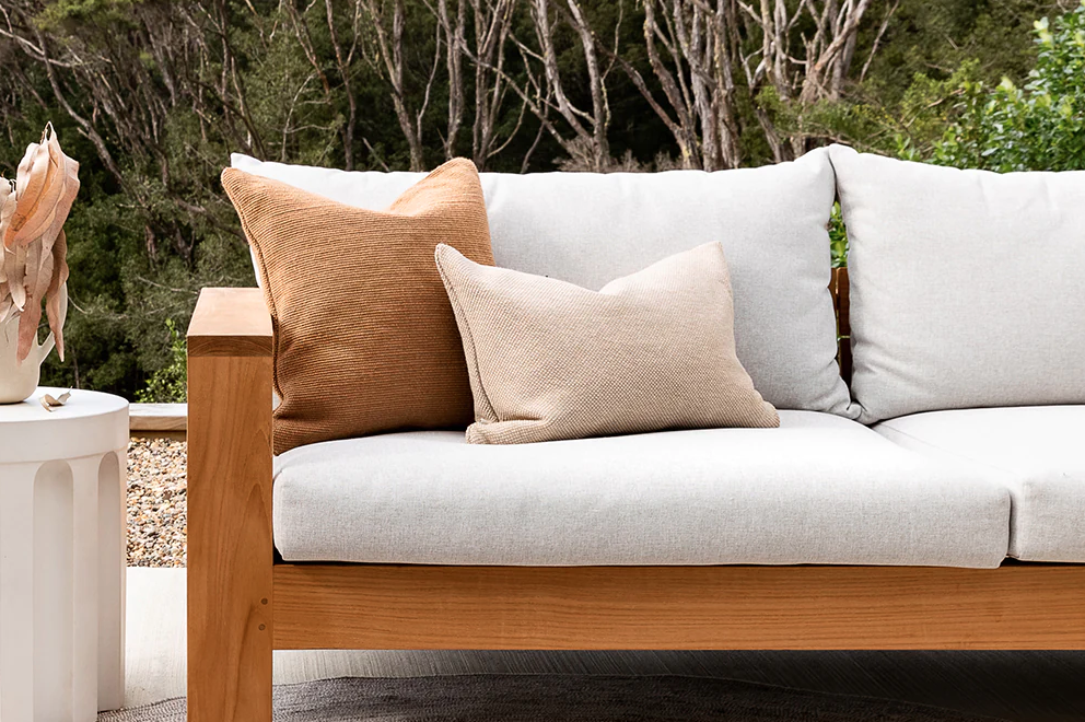 Bring your outside environment to life with different cushion color combinations