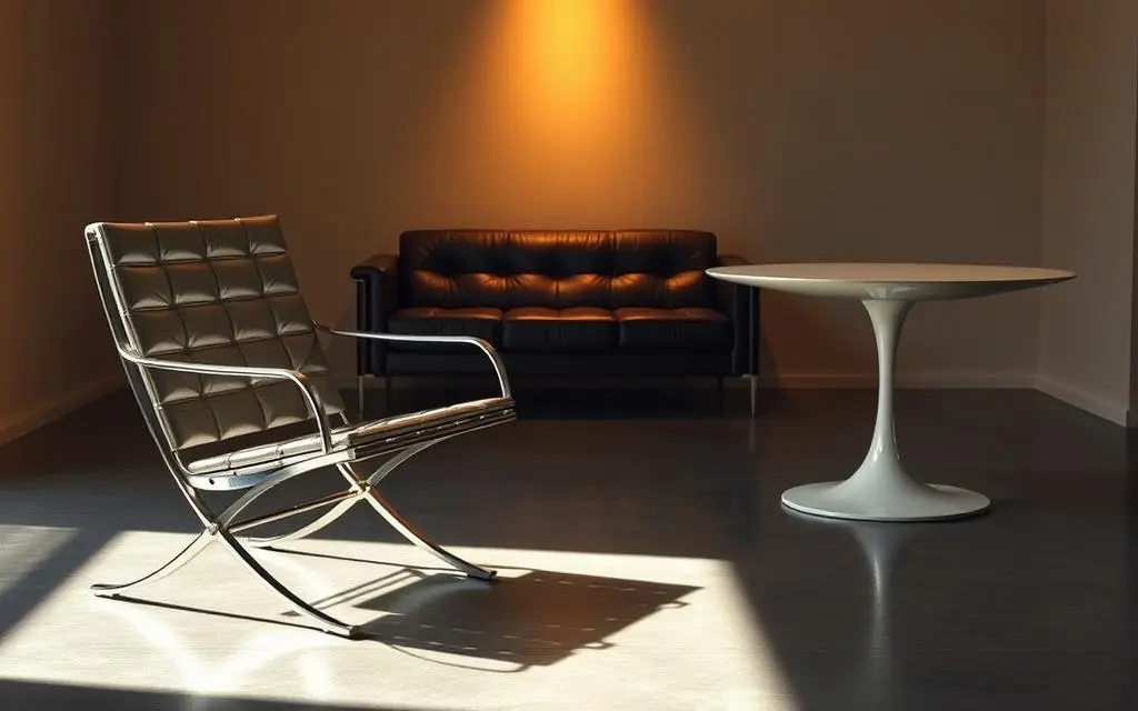Mobilier en métal design emblématique avec héritage