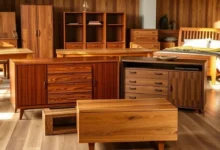 Types of wood used in furniture making and their advantages
