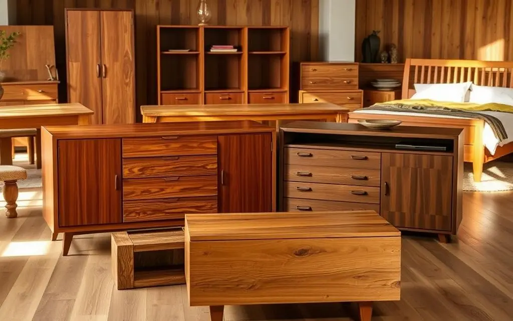 Tipos de madera utilizados en la fabricación de muebles y sus ventajas