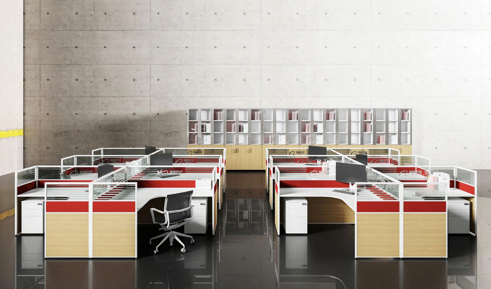 75% der Mitarbeiter hassen Großraumbüros? Diese 3-Partition-Technologie Wonderen beheben ...