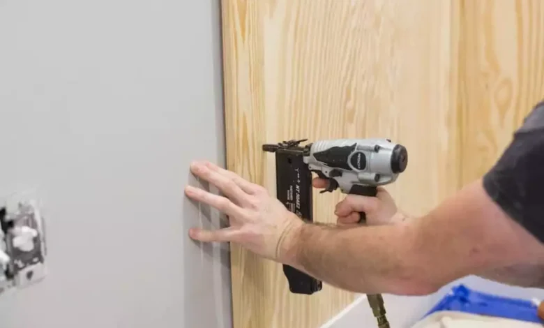 How to easily install the Bordeaux using wood panels