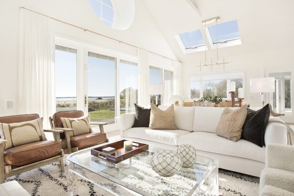 A-frame home interior by Decorilla designer, Peter C.