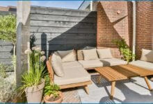 إنشاء منطقة جلوس خارجية طوال العام: أثاث DIY وطرق ذكية ...