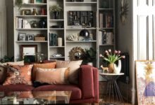 Home decorating gift ideas in a living room by Decorilla designer, Sarah R.